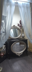 Комод « Барокко » и овальное скульптурное зеркало