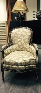Кресло Louis XVI Bergere Medaillon