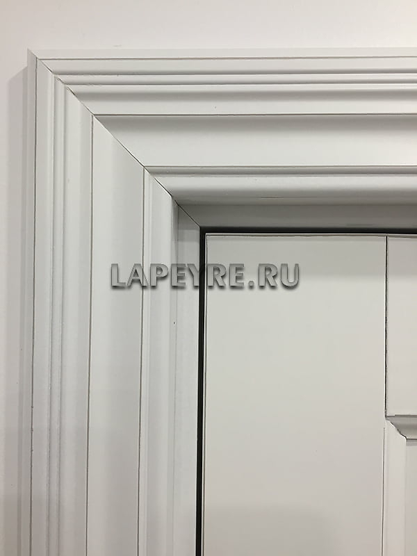 Комплект фигурного не сращенного наличника из массива сосны, размер 70 ...